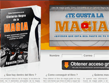 Tablet Screenshot of cinturonnegrodelamagia.com